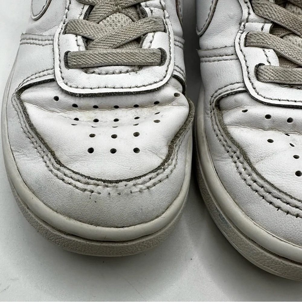Nike | White Kids' Court Borough Low Top Sneaker Baby/Toddler | size 11.5